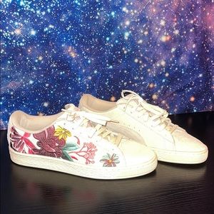 Puma colorful floral sneakers - Size 10 women’s